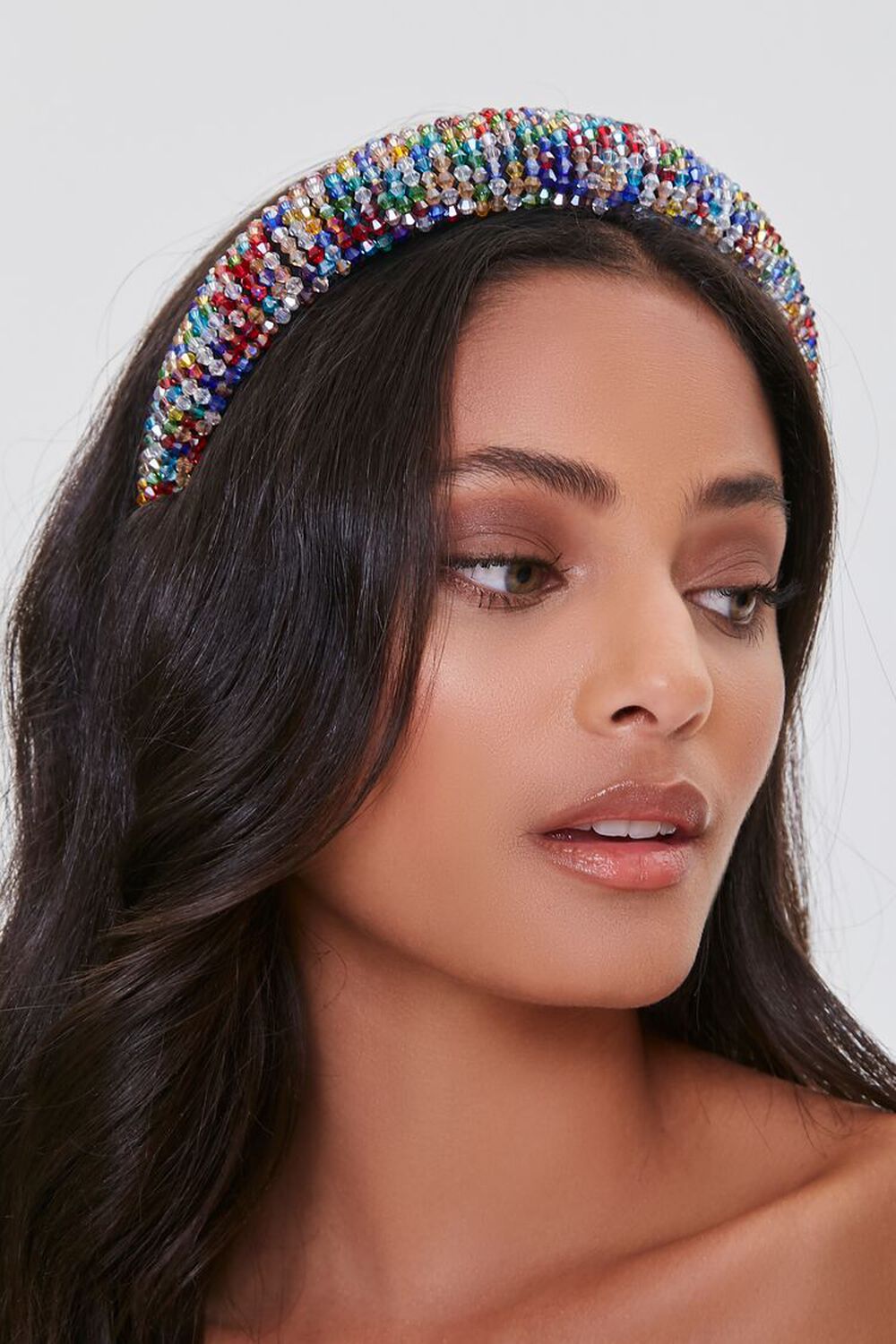 Multicolor Beaded Headband
