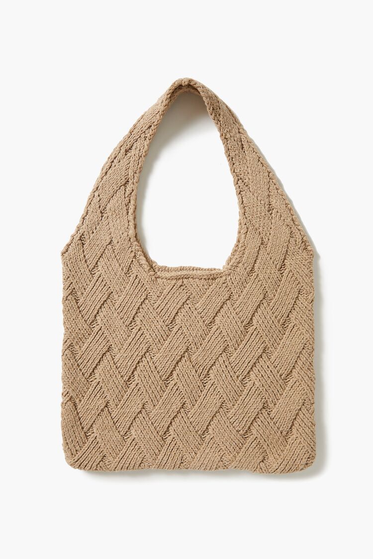 Dual-Handle Woven Tote Bag