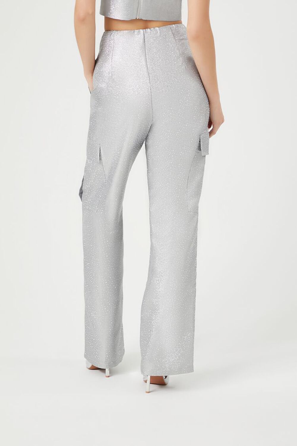 Forever 21 Satin Cargo Pants - ShopStyle
