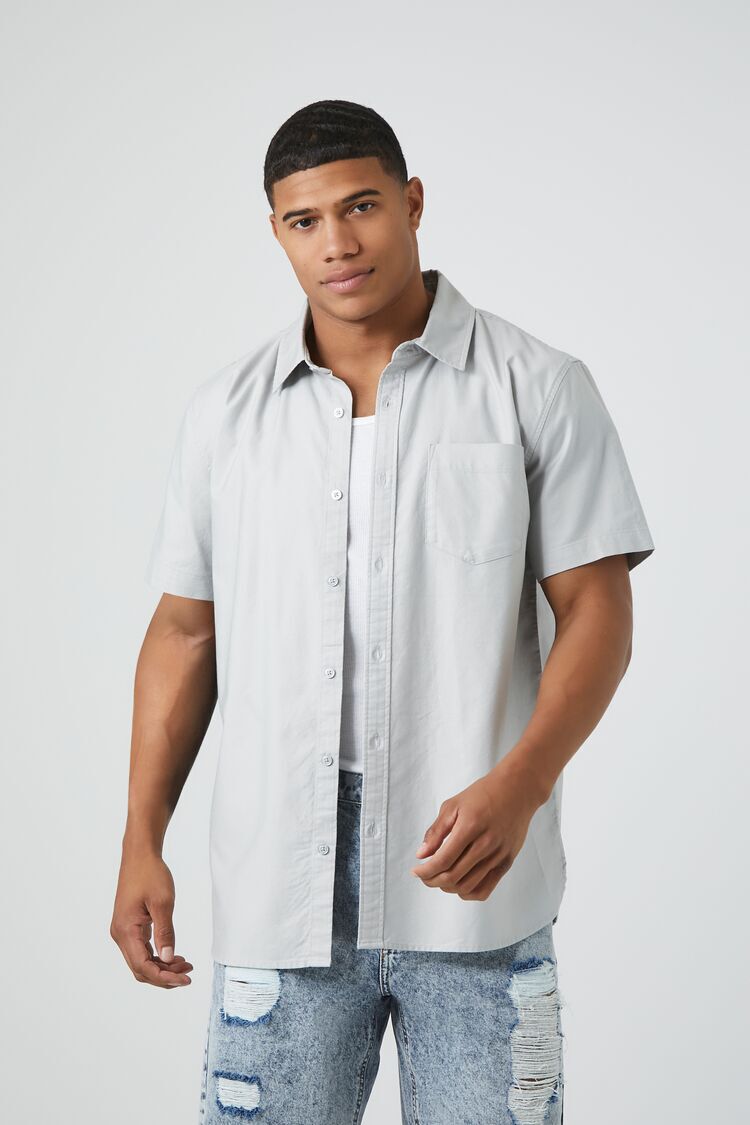 Short-Sleeve Oxford Shirt