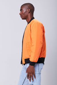 Printify Orange BR Monogram Bomber Jacket XL