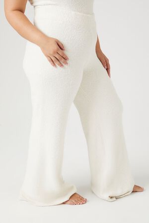 Forever 21 Women's Sweater-Knit Drawstring Pants XL