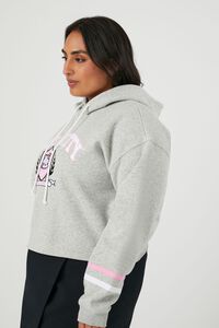 GREY/MULTI Plus Size Hello Kitty Graphic Hoodie, image 2