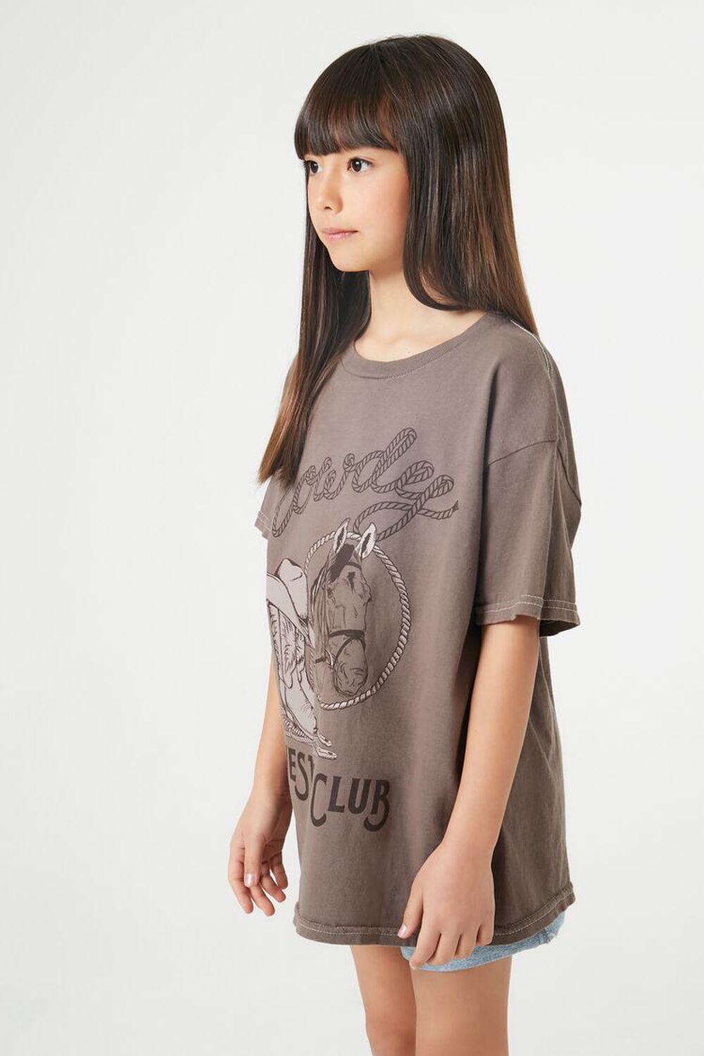 Girls Howdy Graphic Tee (Kids)