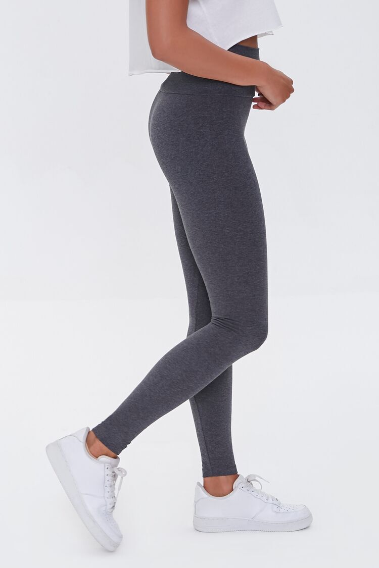 Stay stylish and active with FOREVER 21 Mesh-Panel Leggings