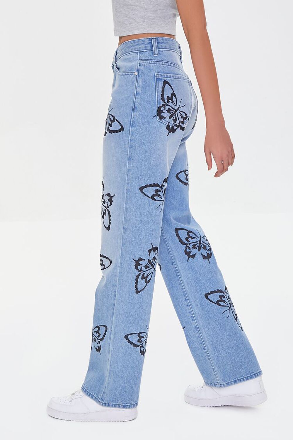 Butterfly Graphic Jeans