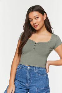 Sweetheart Short-Sleeve Top, image 1