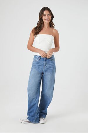 White Tube Tops for Women - Up to 74% off