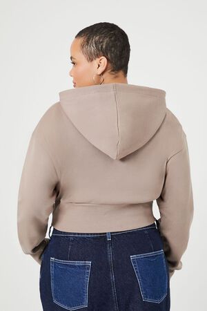 Plus Size Fleece Brooklyn Zip-Up Hoodie
