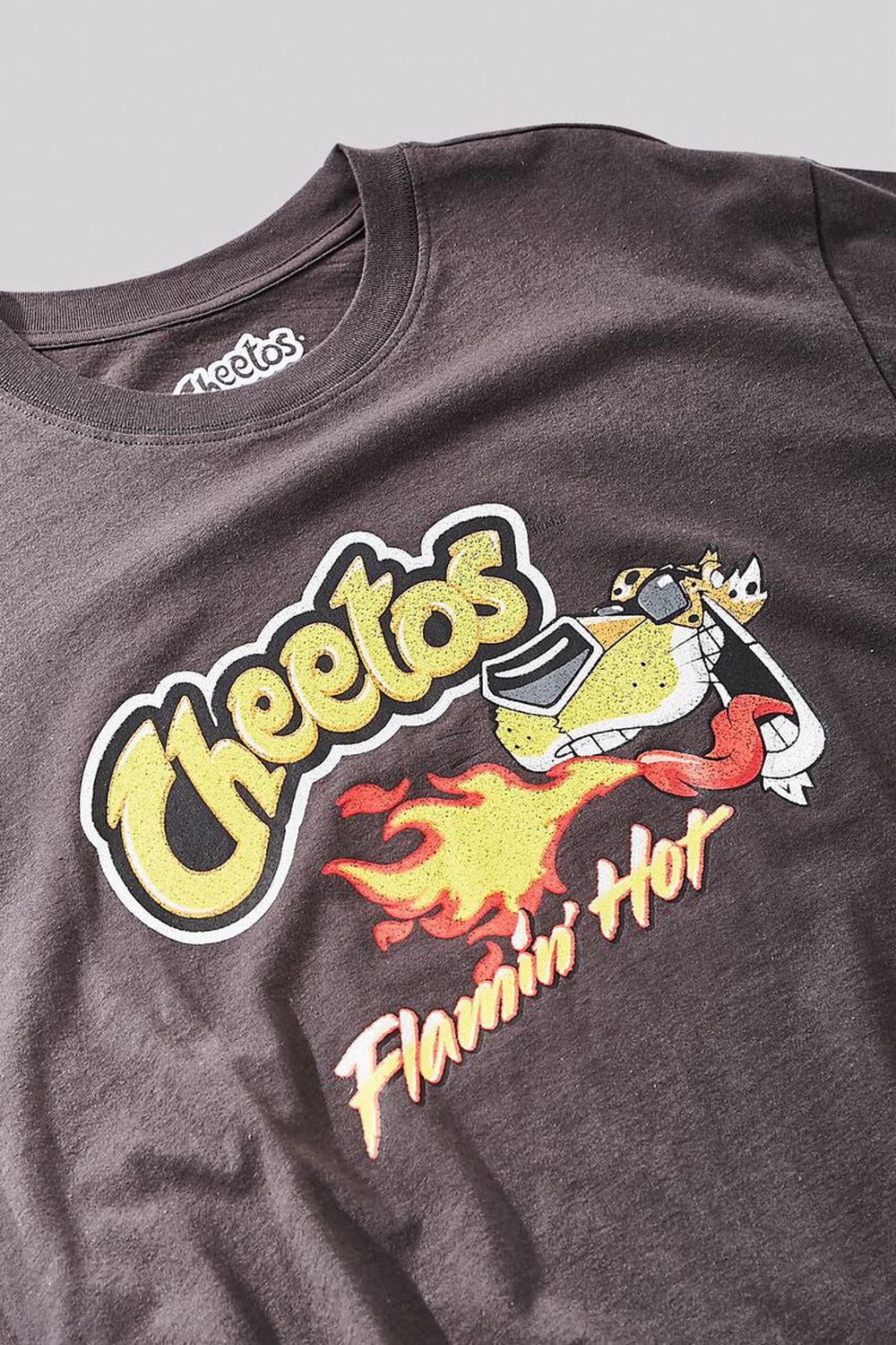 Tee Luv Flamin' Hot Cheetos Chester Cheetah T-Shirt - Black Small