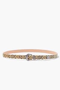 Cheetah Print Waist Belt