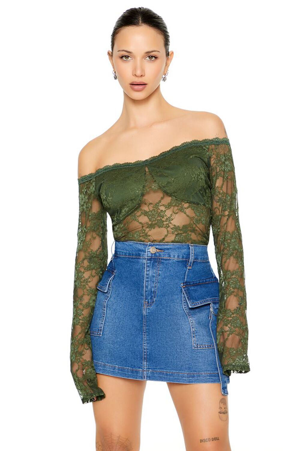 Gorgeous In Every Size 💙⁠ 1. My Type Of Skirt Set ⁠ 2. Lani Denim Corset  Top⁠ & Extreme Measures Non-Stretch Cargo Jean⁠ ⁠