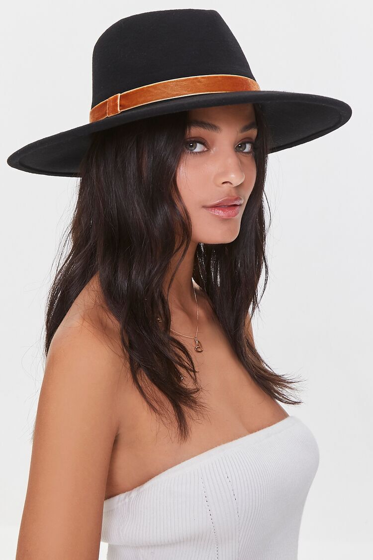 black fedora hat forever 21