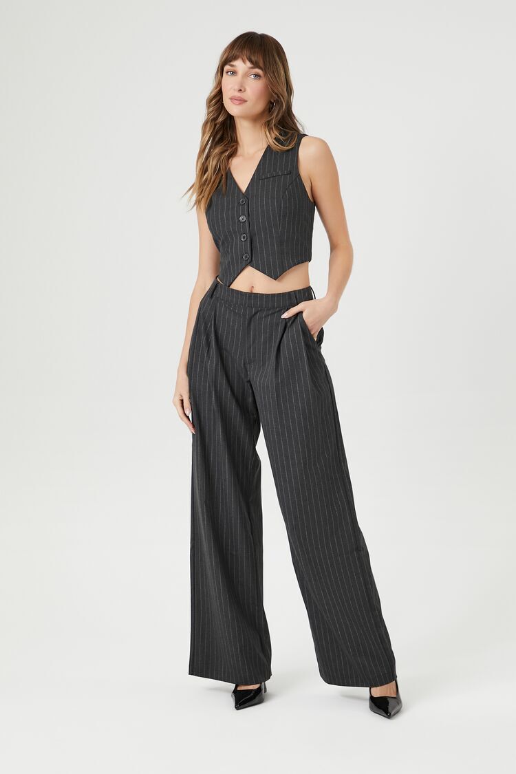 If You Buy 1 Fall Piece Now, Make It These Pants | Forever 21 outfits,  Striped wide leg pants, Stylish eve outfits
