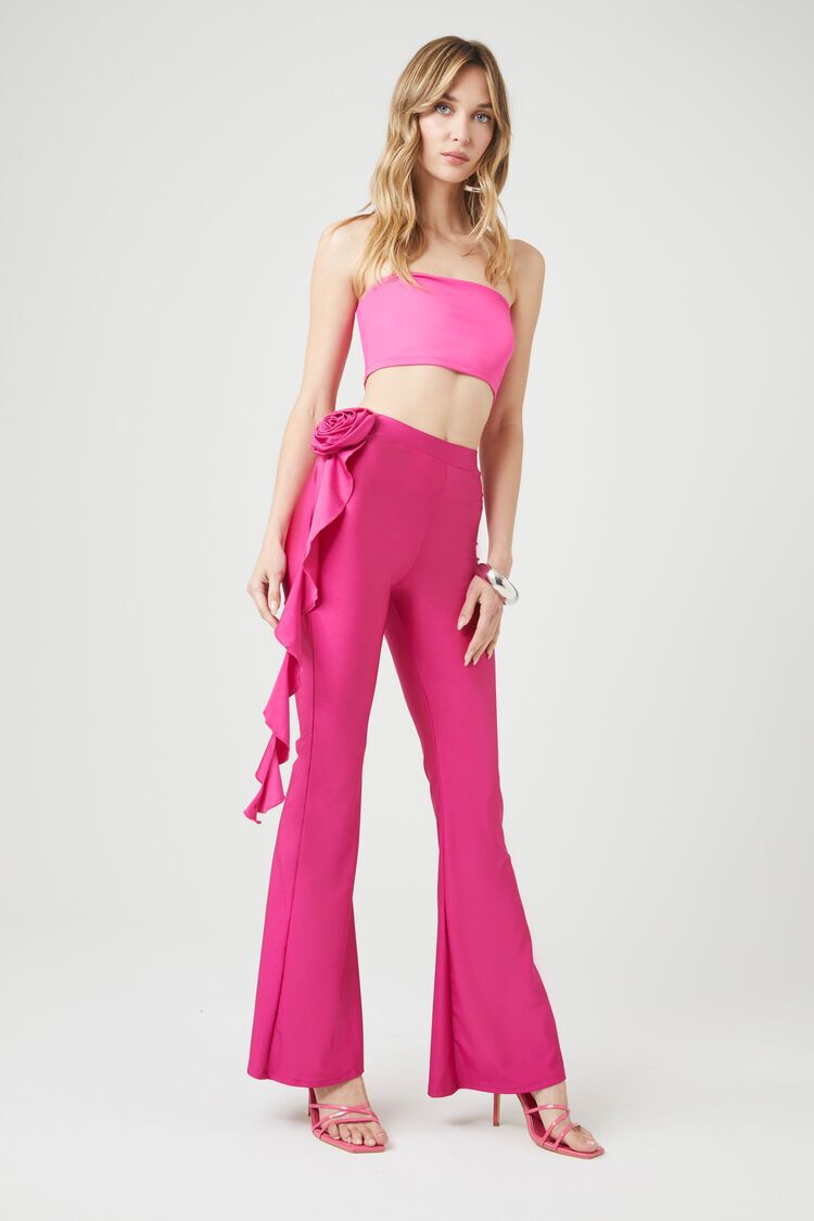 Buy Pink Trousers  Pants for Women by MDS Online  Ajiocom
