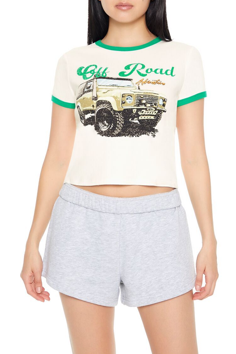 Off Road Adventure Ringer Baby Tee