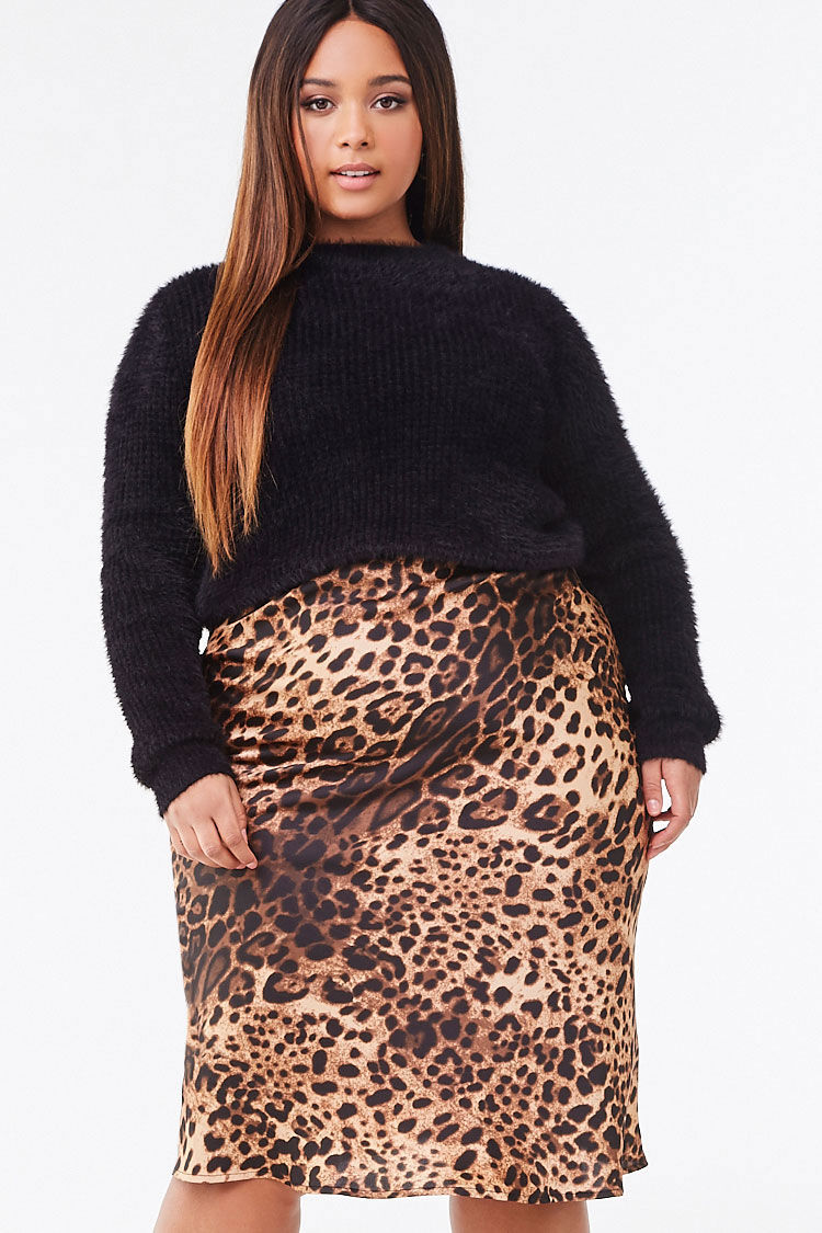 leopard print skirt just jeans