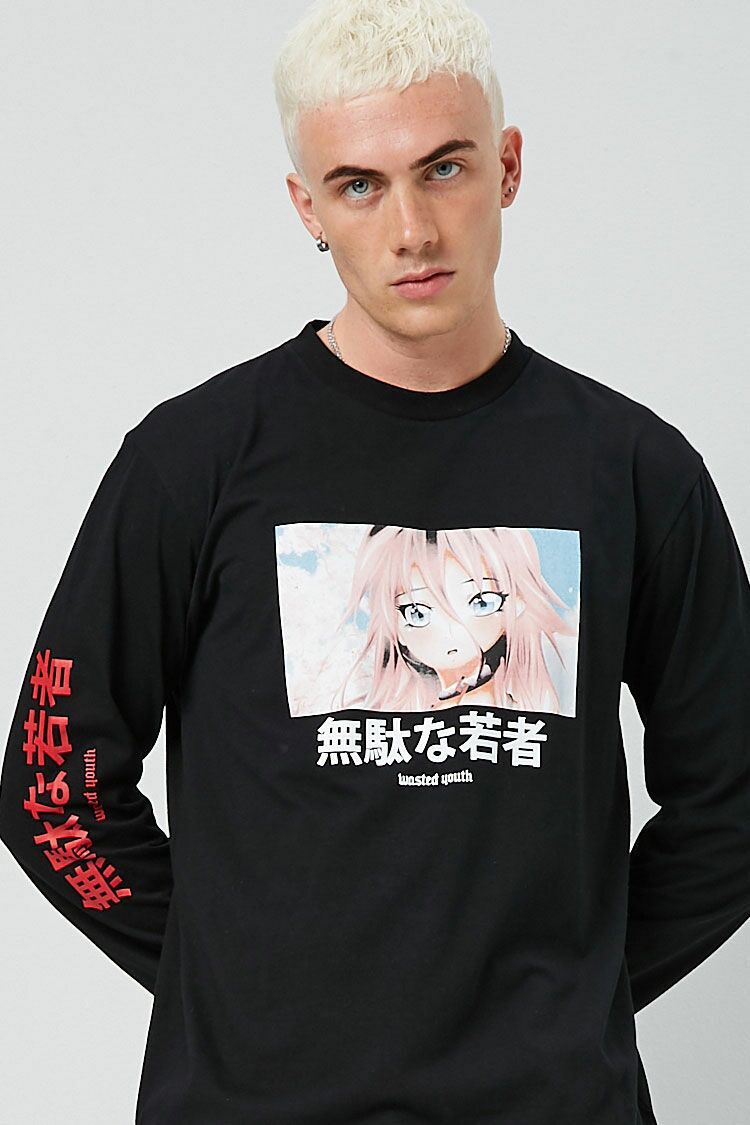Wasted Youth Anime Graphic Tee