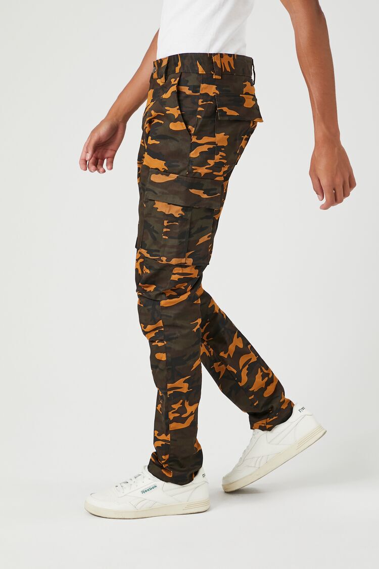 Martine Rose Camouflage Cargo Pants in Orange for Men | Lyst UK
