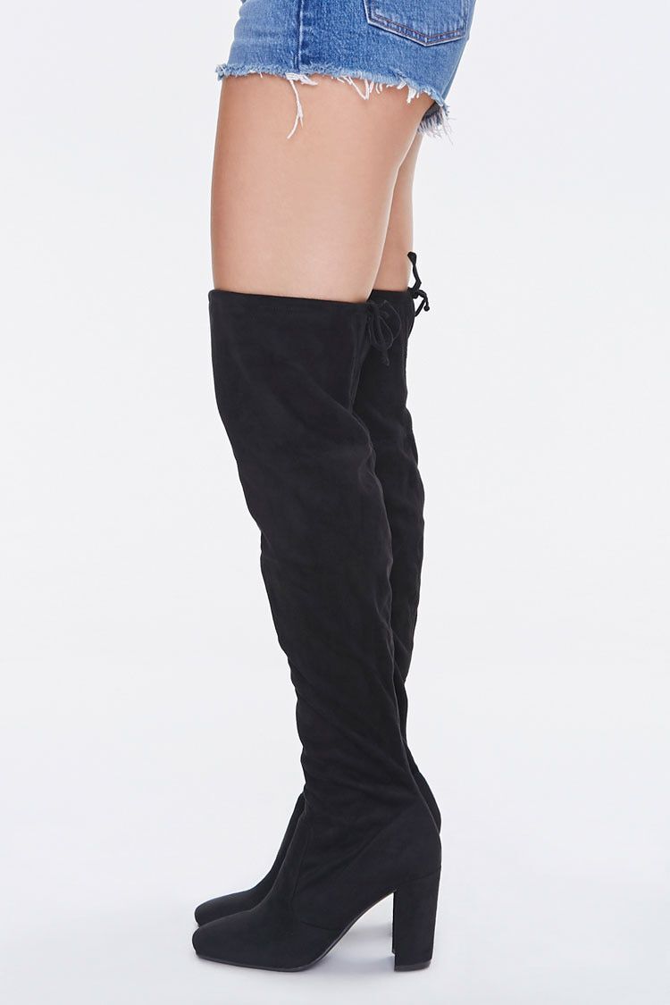 slouchy over the knee boots