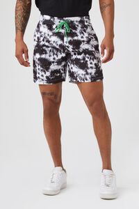 BLACK/WHITE Cloud Wash Swim Trunks, image 2