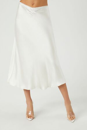FOREVER 21 Solid Women Skorts White Skirt - Buy IVORY FOREVER 21