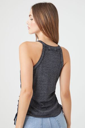 Forever 21 Women's Ruched Surplice Tank Top in Black, 3X - ShopStyle