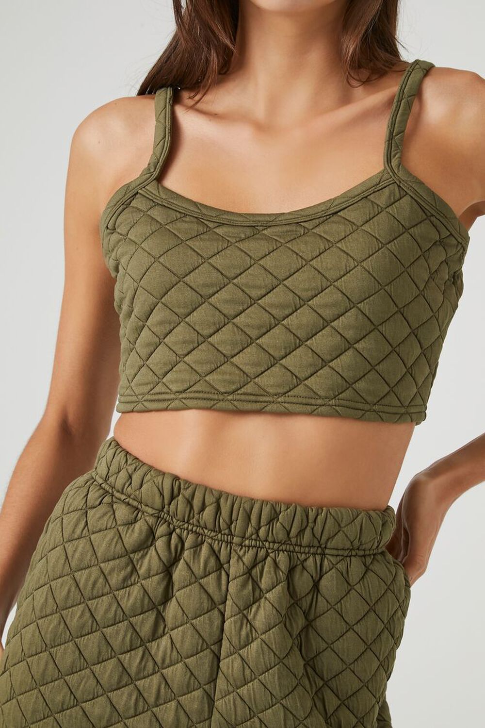 Quilted Cropped Cami