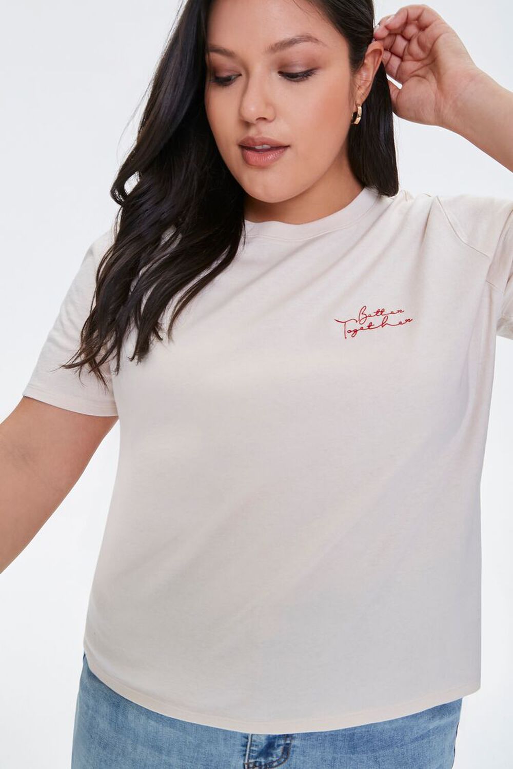 Plus Size Better Together Tee