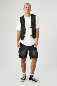 BLACK Utility Cargo Vest, image 4