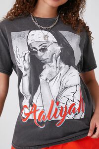 CHARCOAL/MULTI Aaliyah Graphic Tee, image 6