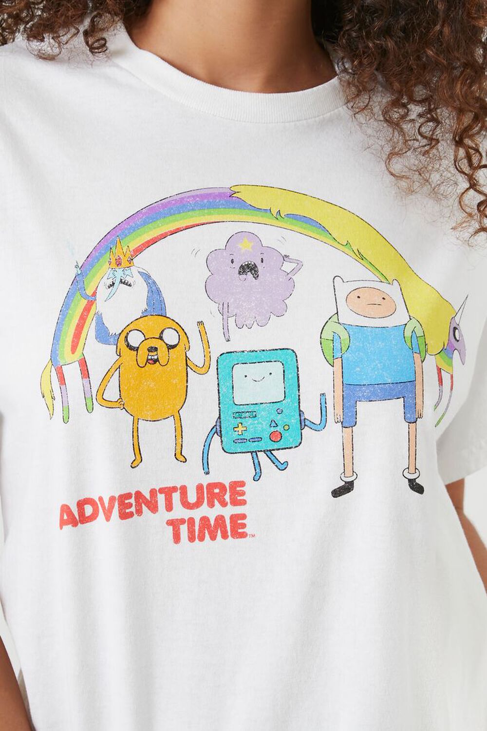 adventure time logo shirt