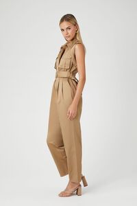 Belted Cargo Jumpsuit, image 2