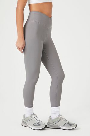 Forever 21 Gray Gym leggings — No Limit Size - Depop