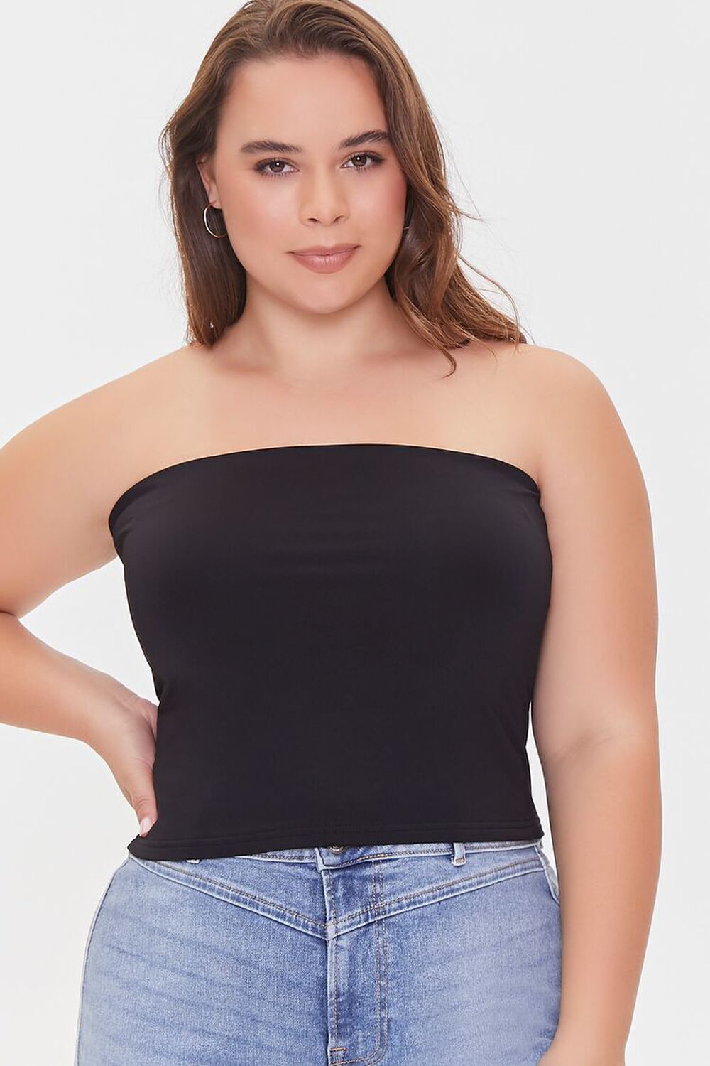 Plus Size Tube Top 0298