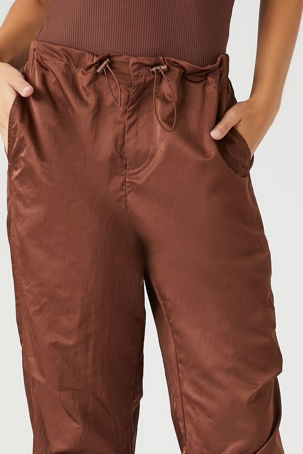 Buy FOREVER 21 Toggle Cargo Parachute Pants 2024 Online