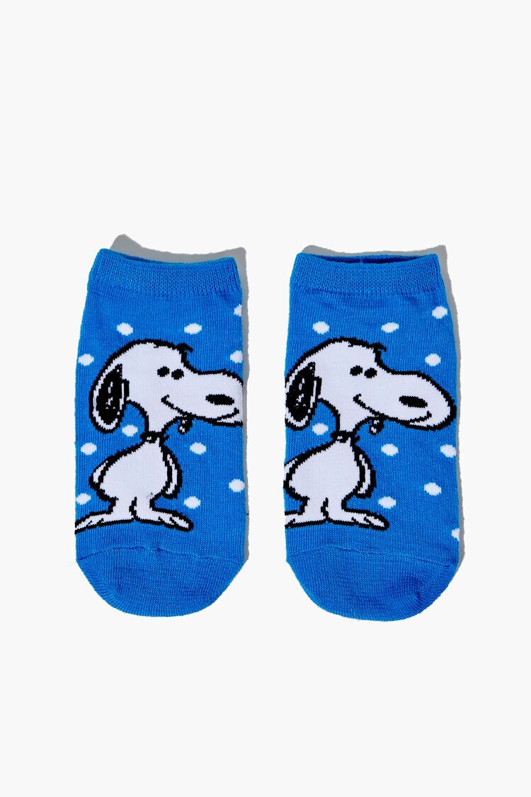 Kids Peanuts Gang Ankle Sock Set - 3 Pack (Girls + Boys)