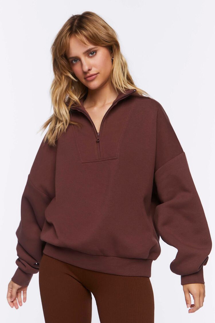 Fleece Half Zip-Up Pullover