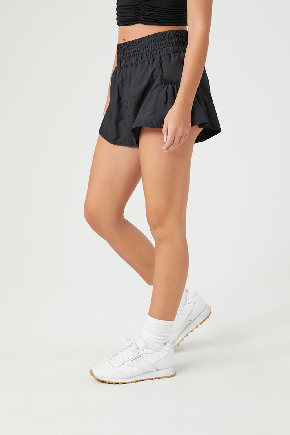 Flare Active Skort Black