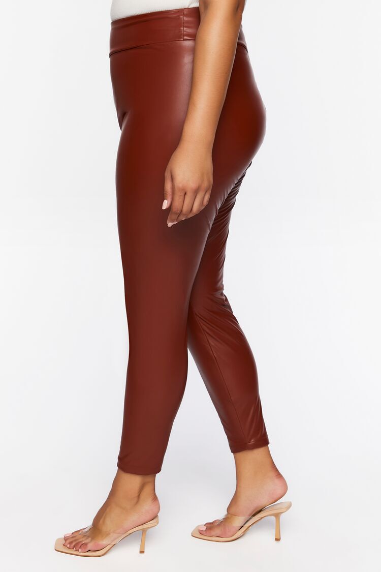Faux Leather Leggings | Apricot Clothing
