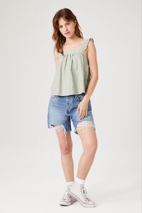 SAGE Ruffle Sleeveless Top, image 4