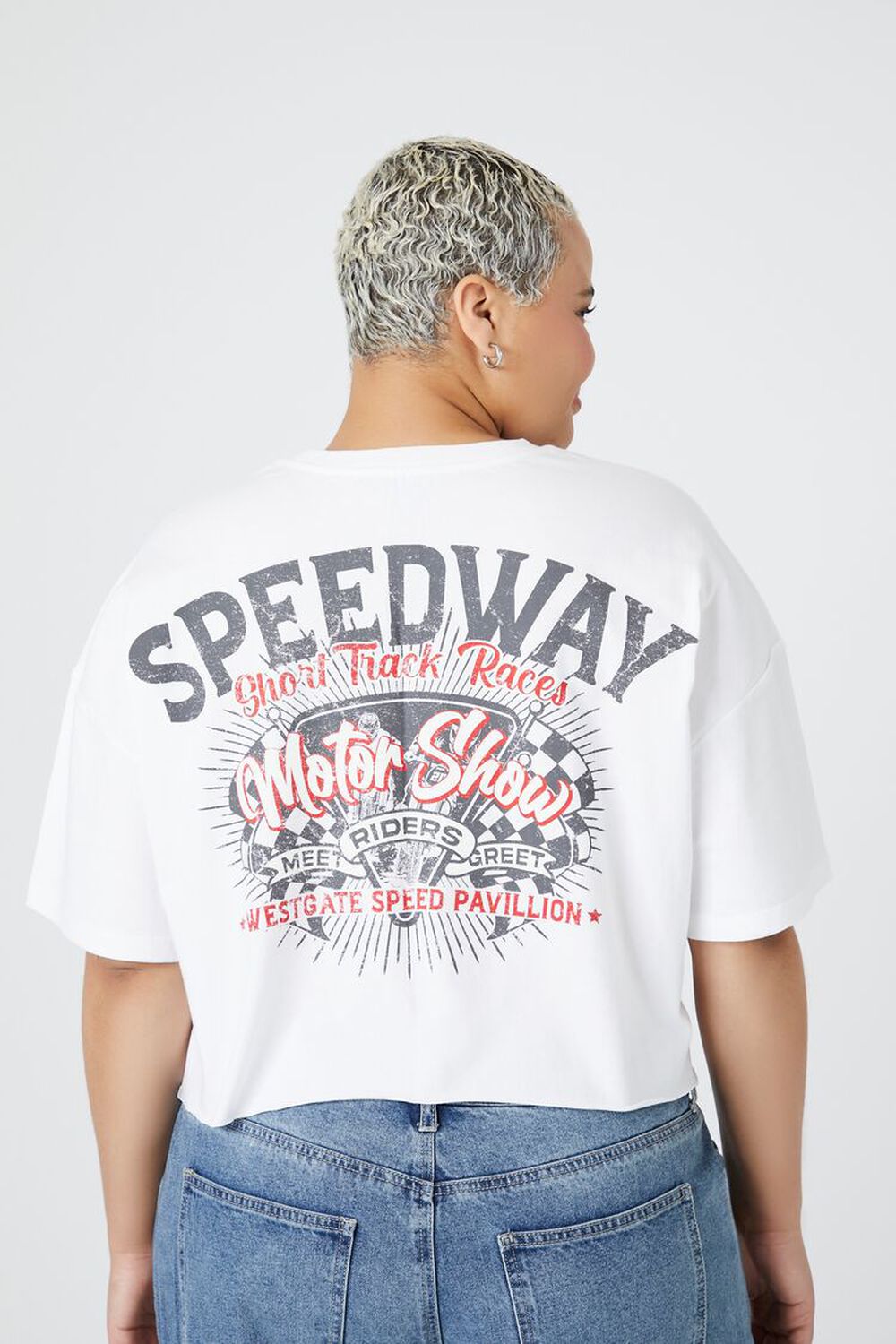 Plus Car Graphic T-shirt