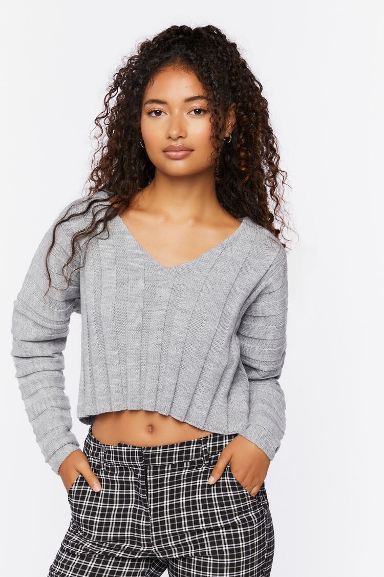 Ribbed Relaxed-Fit Sweater