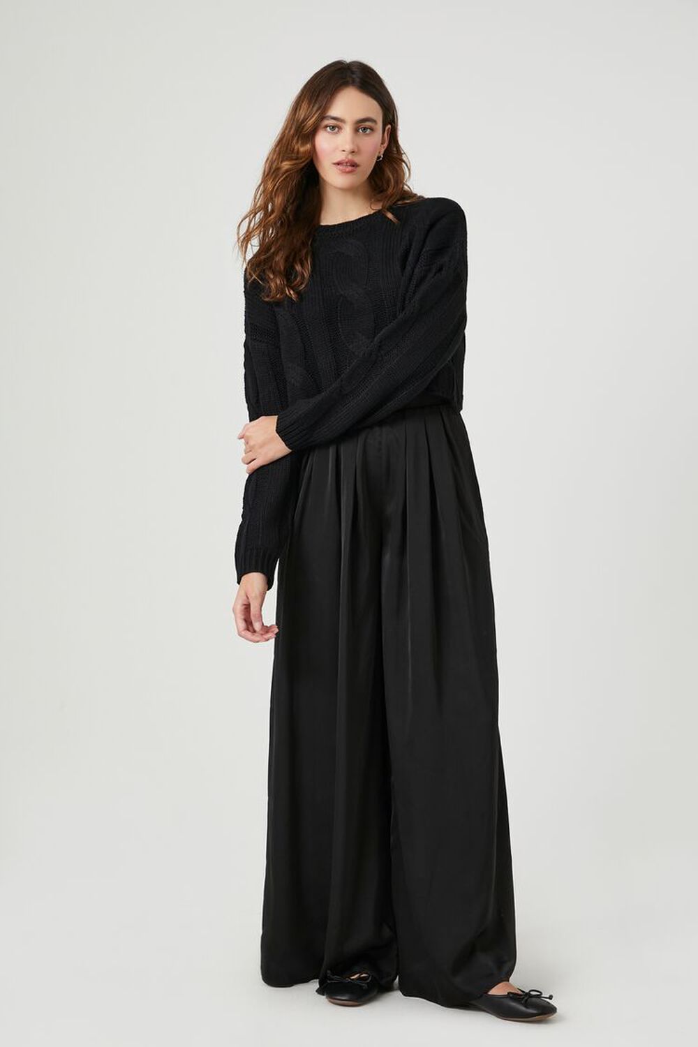 Black Velvet Palazzo Leg Pants-BEST SELLER, 54% OFF