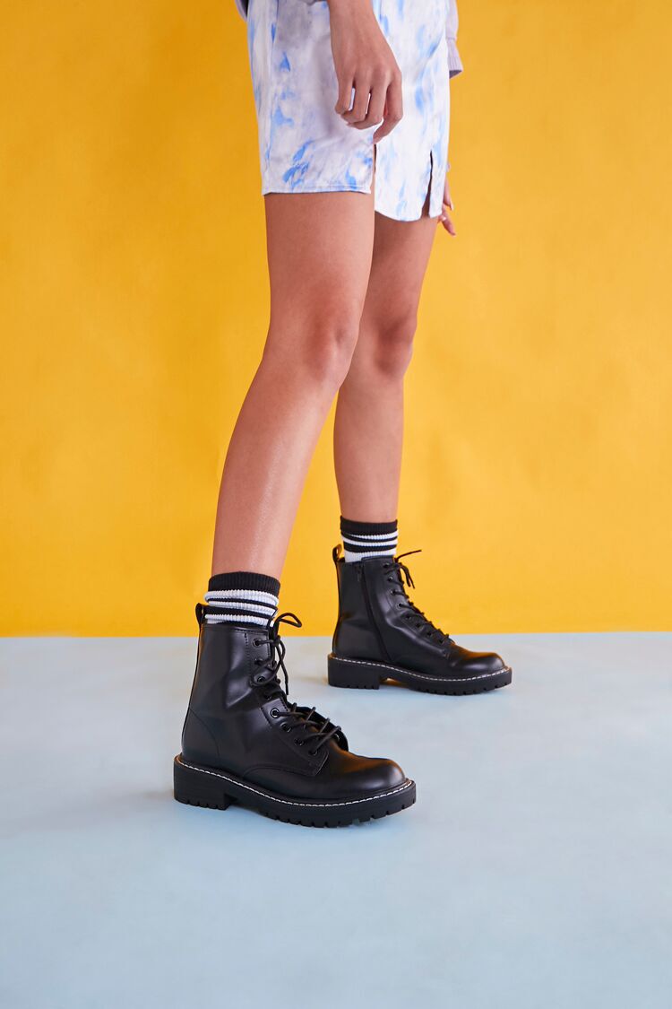 flame boots forever 21
