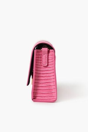 Forever 21 Basketweave Crossbody Bag, Color: Pink-multi - JCPenney
