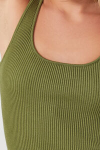Sweater-Knit Ribbed Tank Top
