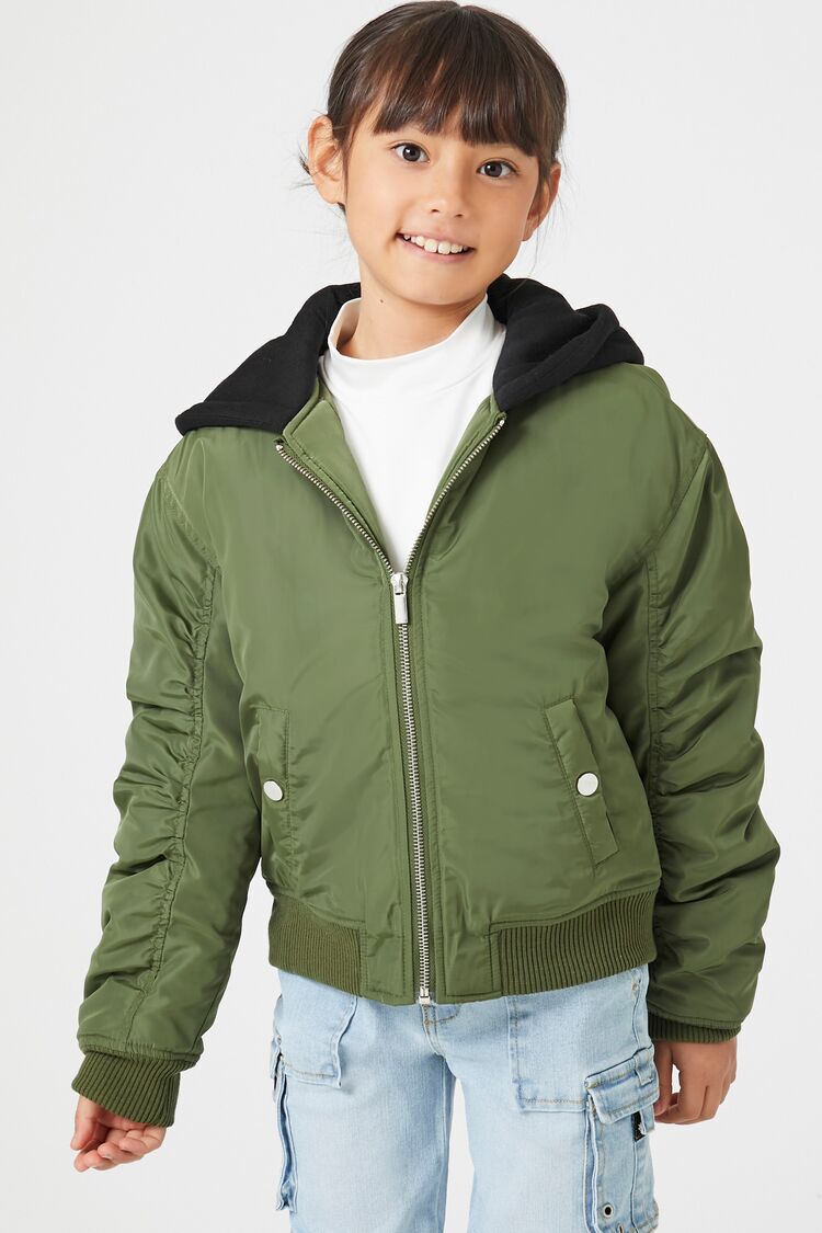 Carhartt CP9564-A176 Kids' Flannel Quilt Lined Active Jacket