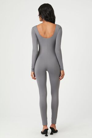 Grey Seamless Jumpsuit