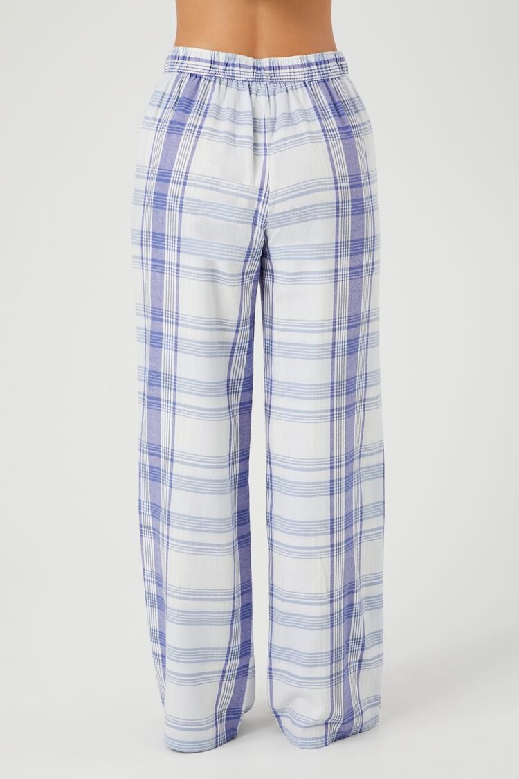 Multi Blue Plaid Pants by See by Chloé for $116 | Rent the Runway